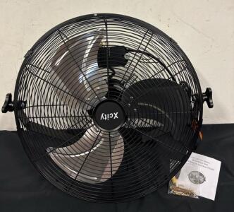 Black Wall Mounted Fan