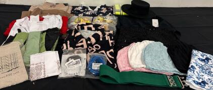 Women&rsquo;s and Nens Clothing Lot Including Dresses Swimsuits Shorts And More