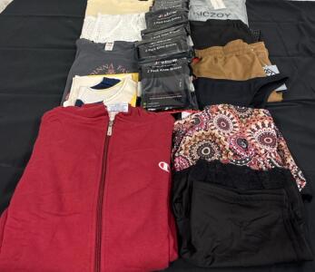 Clothing Lot Sizes M-4X Tshirts Swimsuits Pants Shorts And More