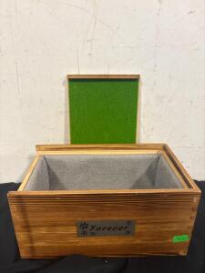 Dog Memorial Kit Including Wooden Chest With Lid Angel Candle Holder Picture Frame And Sun Catcher