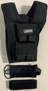 18Lb Weighted Vest W/ Removable Iron Weights For Exercise & Training