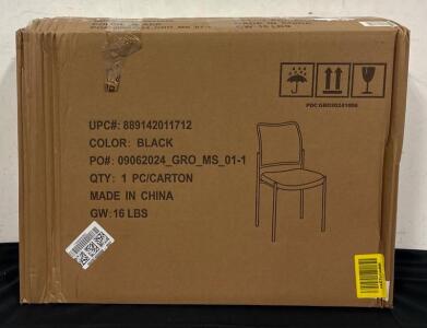 Black Mesh Steel Frame Office Chair