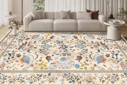 Vintage Style Floral Area Rug (8x10)