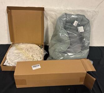 Pet Lot (1) Cat Hammock (1) Pet Bed (1) Heated Pet Mat