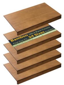 Bamboo Wire Rack Covers