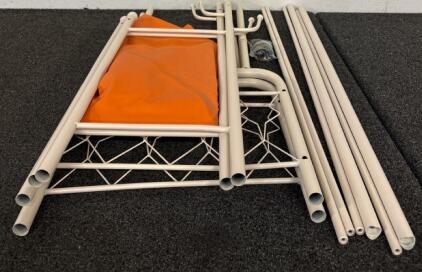 Orange Clothing Rack