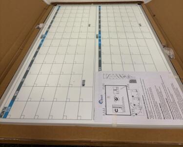 98CMx71CMx3.1CM (4) Month Calendar Whiteboard