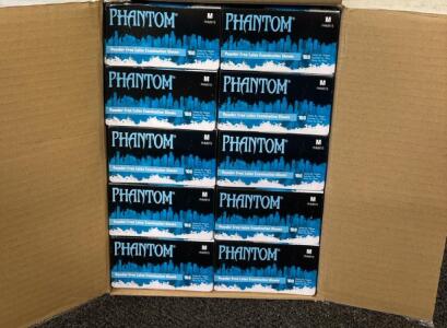 1000 Powder Free Latex Examination Gloves Boxes of 1000