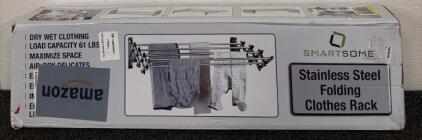Smartsome Stainless Steel Folding Clothes Tack