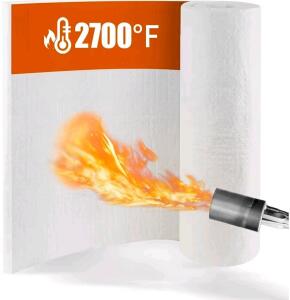 Ceramic Fiber Insulation Blanket- Perfect For Forges, Kilns And More