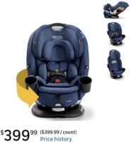 Graco Turn2Me 3-in-1 Rotating Convertible Car Seat - 5