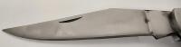 Custom Steel Folding Pocket Knife With Cork Bottle Opener, Sheath Included - 2