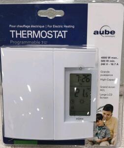Aube Programmable Thermostat. Model #TH106.