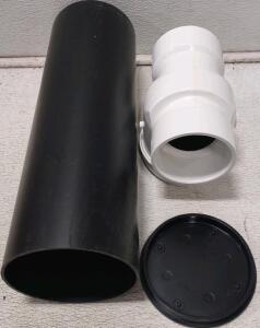 PROFLO 5" PVC Backwater Valve With Sleeve