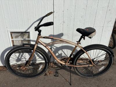 Huffy Cranbrook Cruiser Bicycle, 26-inch Wheels, Single Speed, Bronze