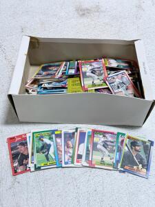 Baseball Trading Cards Collection, Various Brands and Players, Late 80s-90s