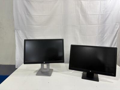 HP EliteDisplay E222 & W2371d Monitors, 21.5" & 23", HDMI, VGA