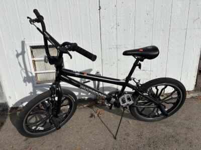Mongoose BMX Bike, Black, Single-speed, 20" Wheels, Caliper Brakes