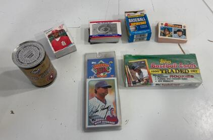 1990 Topps Baseball Cards Traded Set with Rich Gossage, Kmart Edition