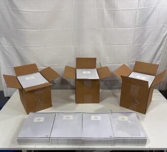 (4)500 Sheets of Security Check Paper, Model PRESWALBL, Standard Letter Size