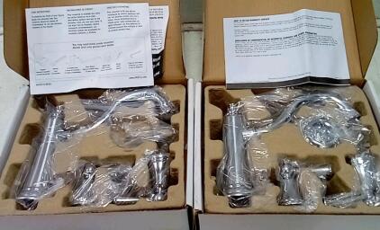 (2)Proflo 2 Handle Roman Tub Trim/ Faucet. (Chrome.)