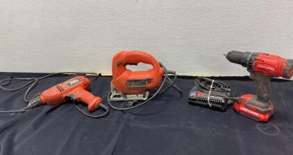 Craftsman Drill and Charger / Black+Decker Drill and Skill Saw ( Works )