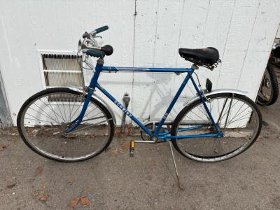 Schwinn Collegiate Road Bicycle, 27" Wheels, Blue, Steel Frame