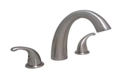 (1) ProFlo - PF6870BN - Alvord Two Handle Roman Tub Faucet In Brushed Nickel (Trim Only)