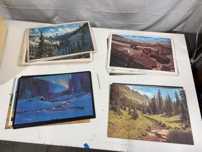 Landscape Art Prints by P. Higgins and Others, 20x30 Inches, Unframed