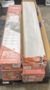 (7) Cases of Pergo Outlast with Spill Protection ( Soft Oak Glazed )