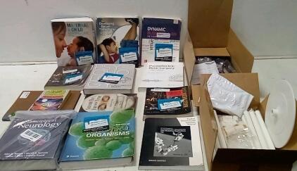 Micro Organisms, Neurology, Psychology, Business, and Nursing College Books. +More.