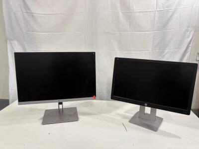 (2) HP Monitors