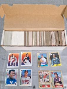 (1) Box Of Assorted Baseball Trading Cards Including HOF, Stars & Rookies
