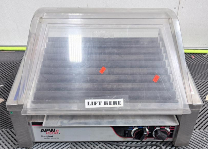 APW Wyott HRS-31S Hot Dog Roller Grill, 120 V, 7.6 Amps