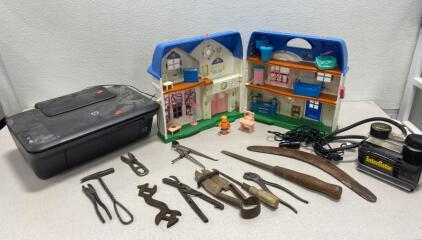 HP 2050 Printer ( Powers On ) / Old Tools / Interflator and More