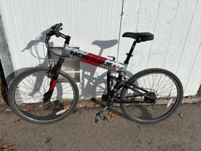 Montague X-Series Folding Mountain Bike, Aluminum Frame, 26" Wheels