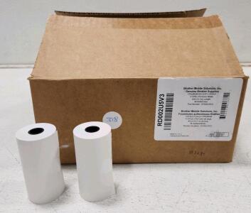 (1) Box of Brother RD002U5V3 Premium Receipt Paper 36 Rolls