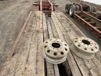 2000 Aspen Lowboy 55T Trailer, 3 Axles, Air Suspension, Serial HG5503 - 11