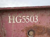 2000 Aspen Lowboy 55T Trailer, 3 Axles, Air Suspension, Serial HG5503 - 17