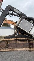 1995 Timbco Feller Buncher, Quadco Grapple Head Serial # FT4C-563-021495, Enclosed Cabin - RUNS - 8130 HRS SHOWING - 2