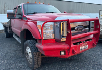 2012 Ford F-450 Lariat Super Duty Flatbed Truck, 6.7L Turbo Diesel - Starts and Runs - 8