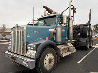 1997 KENWORTH W900 & 1999 TRAILER - Trailer VIN #1M9LS2621XS142011