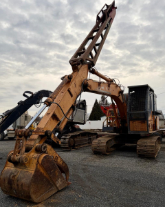 1996 Case 9093B Yarder with Bucket Attachment Serial # DAC0311010 - Starts and Runs