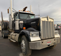 1999 Kenworth W900 Log Truck, Day Cab, 6x4, Log Trailer Included - 444,927 Miles Trailer Vin - ID010377 - 11