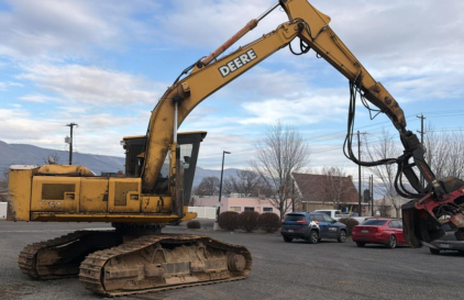 2005 John Deere 2054 Excavator with Waratah Harvesting Head Serial # FF2054X20079 - RUNS - 21715 HRS