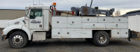 1998 Kenworth T300 Service Truck, 32,000 lbs GVWR, Hydraulic Crane, Honda Air Compressor - 2