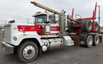 1989 MACK RW713 LOGGING TRUCK