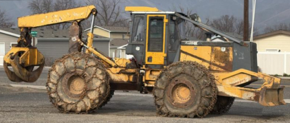 2005 John Deere 748GIII Log Skidder with Grapple Attachment Serial # DW748GX591612 - 1160 Hours - RUNS