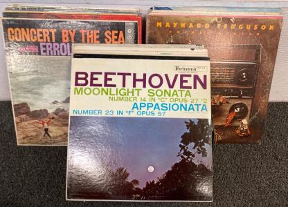 Collection Of Vintage Vinyls Including Beethoven, Maynard Ferguson, Erroll Garner, Anne Murray, Hampton And More