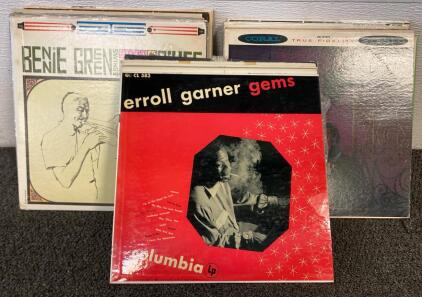 Collection Of Vintage Vinyls Including Erroll Garner, Beethoven, Pete Fountain, Buddy Rich And More
